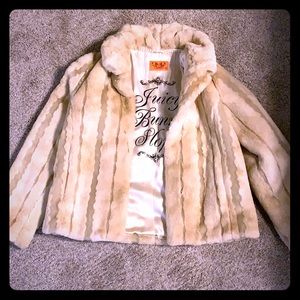 Juicy faux fur coat small